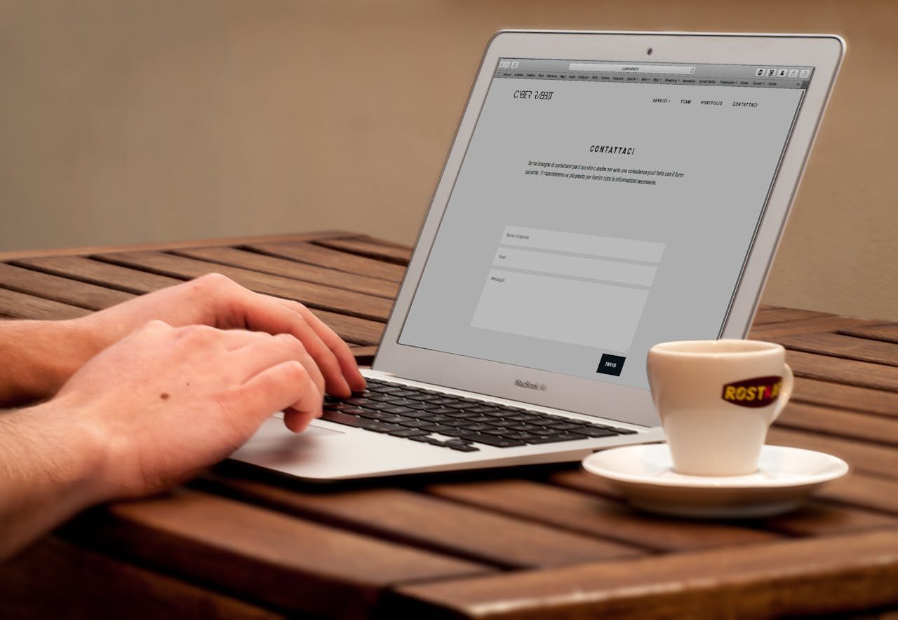 A web developer running a technical website speed and performance optimization audit to repair slow loading speeds.