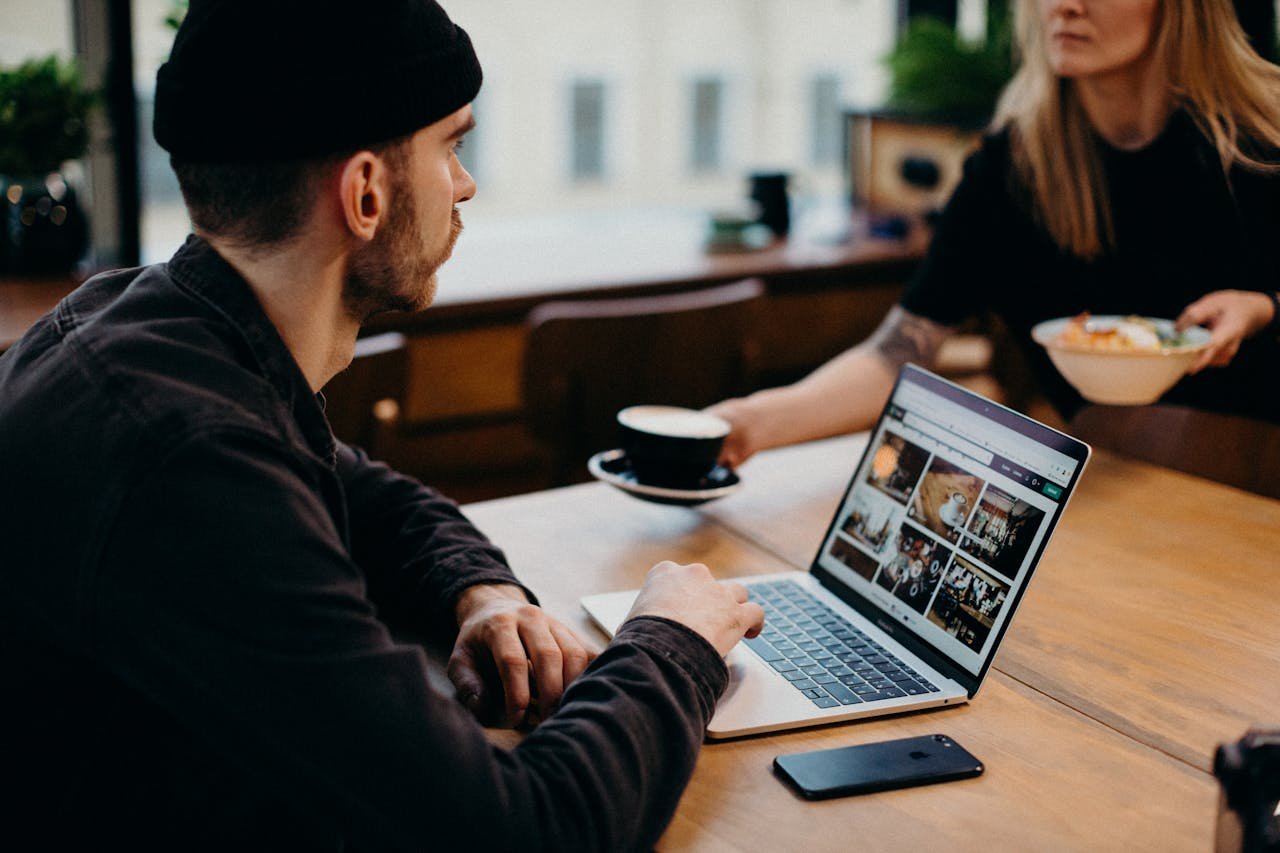 Responsive web design layout showcasing a custom business website optimized for desktop and mobile viewports in Vancouver BC